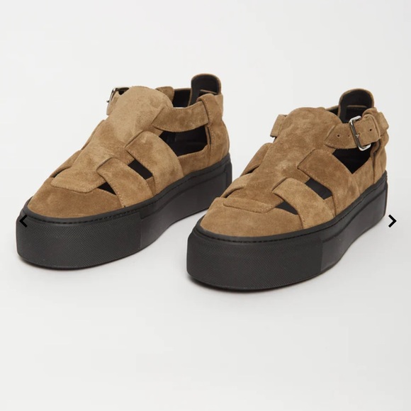 emme parsons Shoes - Emme Parsons Earnest Suede Fisherman Sneaker